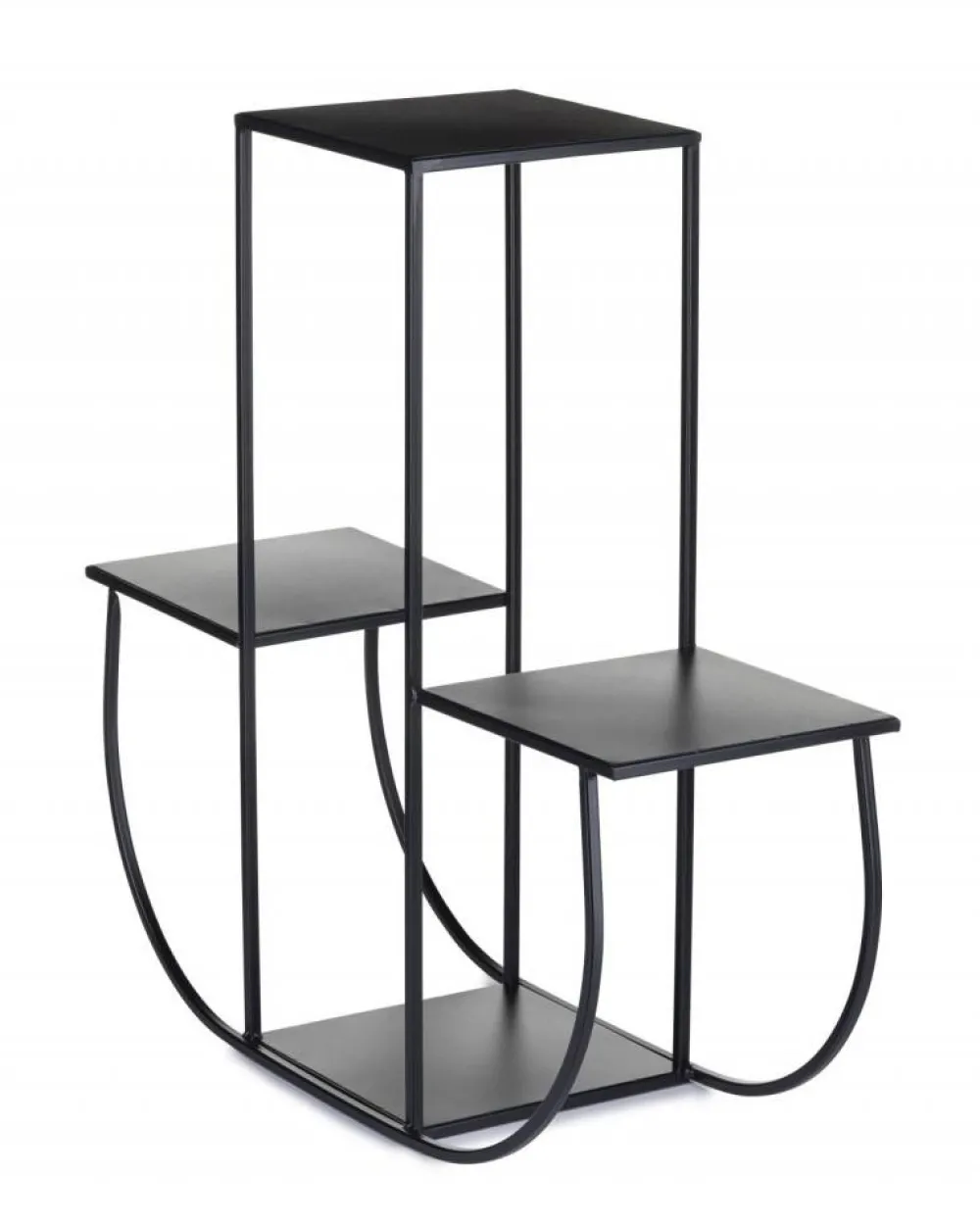 Kwietnik ARKA 70 cm industrialny czarny kwietnik * HowHomely Clearance