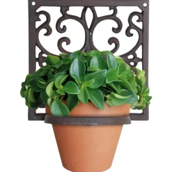 Kwietnik ścienny żeliwny na donicę * Esschert Design Sale