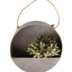 Kwietnik ścienny ze stali cynkowej 35 cm * Esschert Design Hot