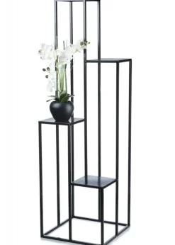 Kwietnik KASKADA stojak czarny 150 cm LOFT * HowHomely Outlet