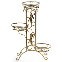 Kwietnik metalowy na trzy donice Cheryl 90 cm * Dąstal Discount