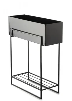 Kwietnik metalowy stojak na kwiaty 72 cm LOFT * HowHomely