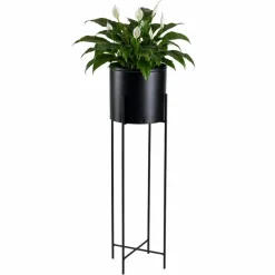 Kwietnik na kwiaty osłonka 95 cm czarny LOFT * HowHomely Online