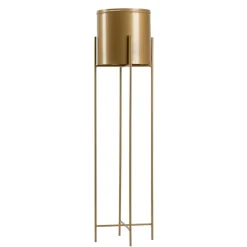 Kwietnik na kwiaty osłonka 95 cm złotym GLAMOUR * HowHomely Hot