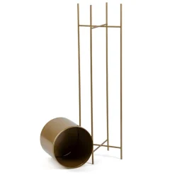 Kwietnik na kwiaty osłonka 95 cm złotym GLAMOUR * HowHomely Hot