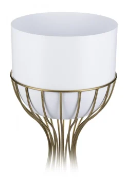 Kwietnik nowoczesny 68 cm złoto biały GLAM * HowHomely Online