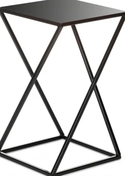 Kwietnik nowoczesny czarny stojący 40 cm * HowHomely Discount