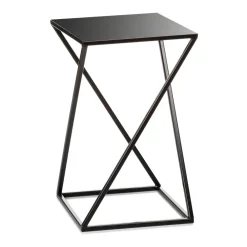 Kwietnik nowoczesny czarny stojący 40 cm * HowHomely Discount