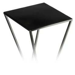 Kwietnik nowoczesny LOFT czarny 70 cm metalowy * HowHomely Online