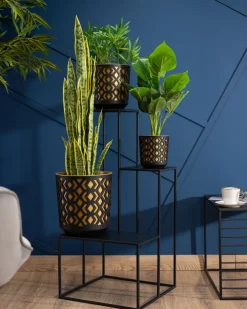 Kwietnik nowoczesny stojak 85 cm LOFT * HowHomely