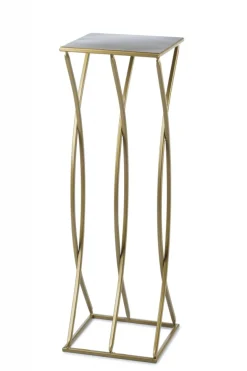 Kwietnik nowoczesny stojak złoty 75 cm GLAM * HowHomely Hot