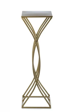 Kwietnik nowoczesny stojak złoty 75 cm GLAM * HowHomely Hot