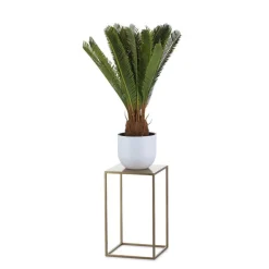 Kwietnik nowoczesny stojący 40 cm złoty GLAM * HowHomely New