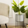 Kwietnik nowoczesny z osłonką 42 cm LOFT metalowy * HowHomely Hot