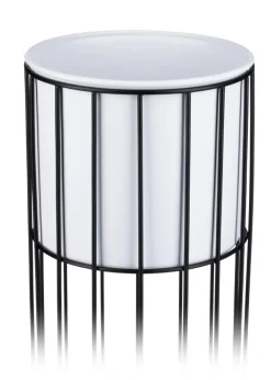 Kwietnik nowoczesny z osłonką 70 cm LOFT metalowy * HowHomely Hot