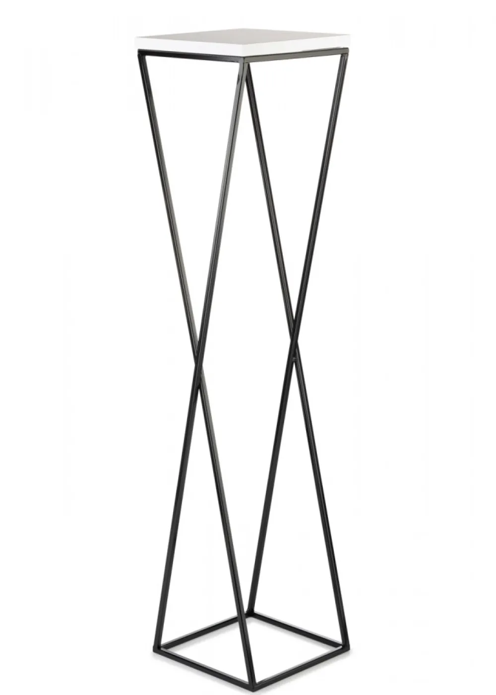 Kwietnik stojak LOFT 100 cm z blatem MDF * HowHomely Sale
