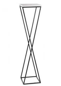 Kwietnik stojak LOFT 100 cm z blatem MDF * HowHomely Sale