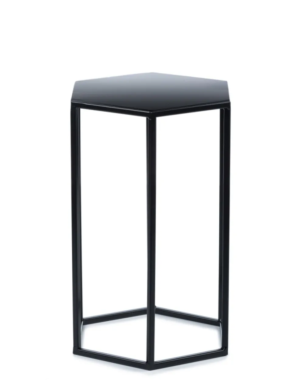 Kwietnik stojak na kwiaty czarny 40 cm LOFT * HowHomely New