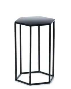 Kwietnik stojak na kwiaty czarny 40 cm LOFT * HowHomely New