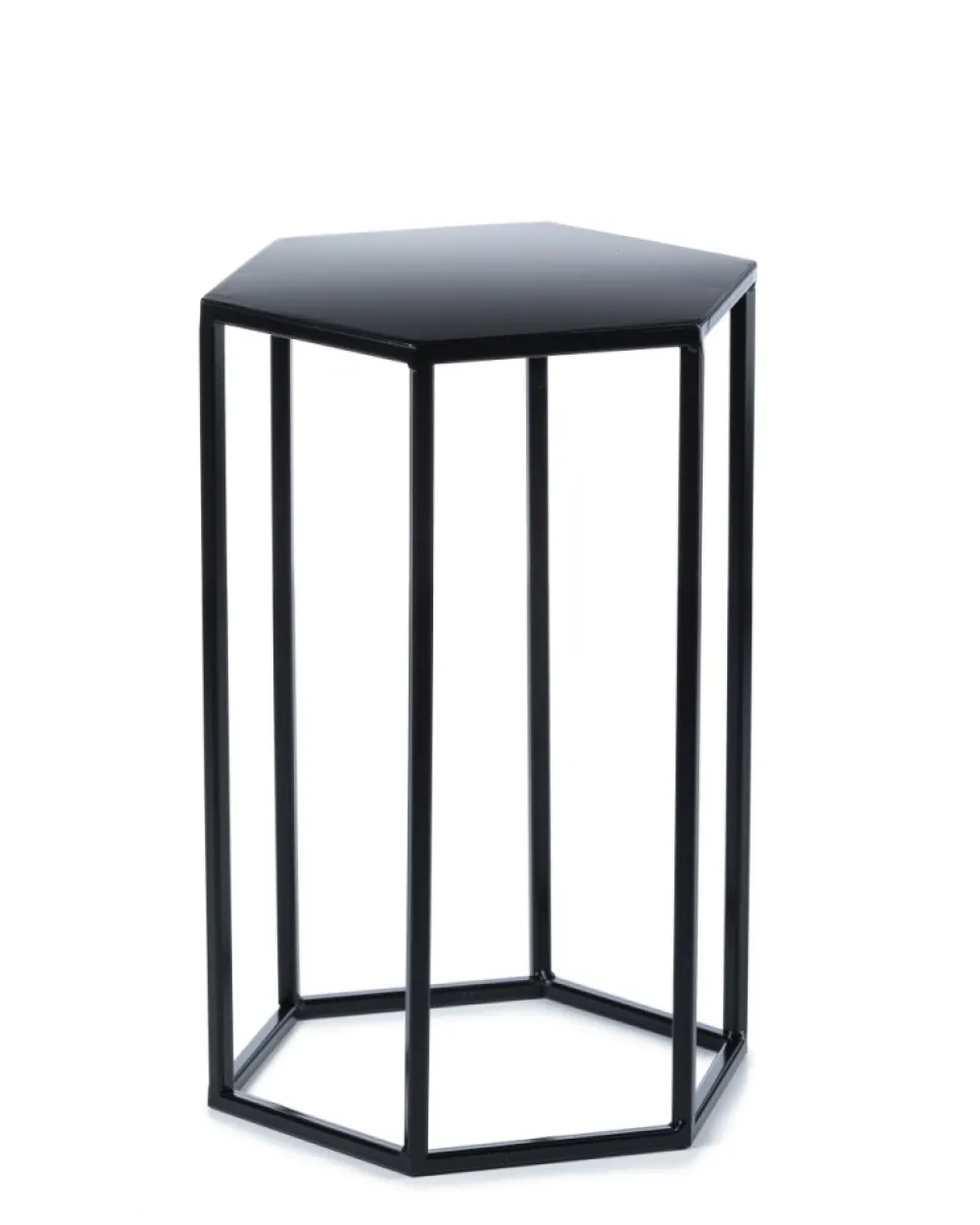 Kwietnik stojak na kwiaty czarny 40 cm LOFT * HowHomely New