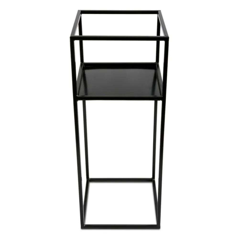Kwietnik stojak na kwiaty z półką 60 cm LOFT * HowHomely