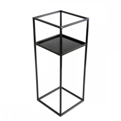 Kwietnik stojak na kwiaty z półką 60 cm LOFT * HowHomely