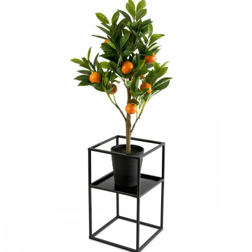 Kwietnik stojak na kwiaty z półką 40 cm LOFT * HowHomely Discount