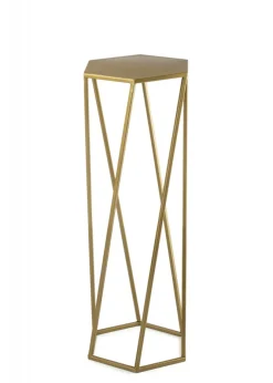 Kwietnik stojak na rośliny złoty 70 cm GLAM * HowHomely Hot