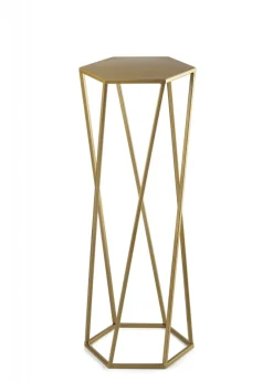 Kwietnik stojak na rośliny złoty 70 cm GLAM * HowHomely Hot