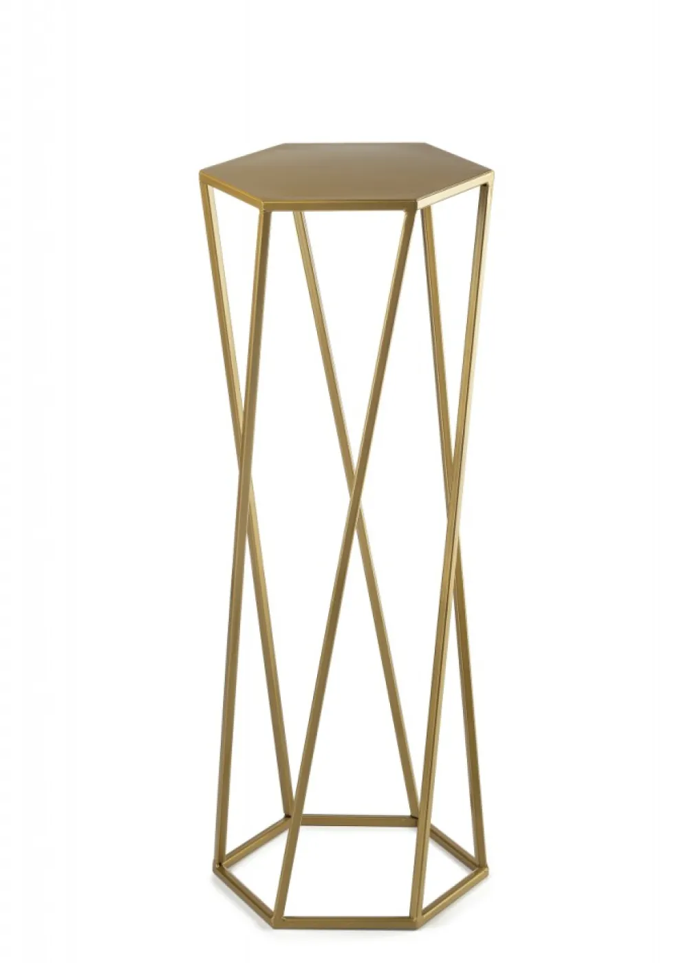 Kwietnik stojak na rośliny złoty 70 cm GLAM * HowHomely Hot