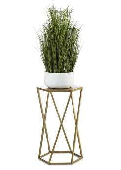 Kwietnik stojak na rośliny złoty 40 cm GLAM * HowHomely Outlet