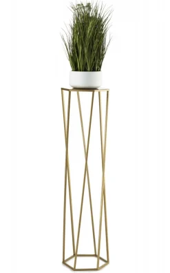 Kwietnik stojak na rośliny złoty 100 cm GLAM * HowHomely Clearance