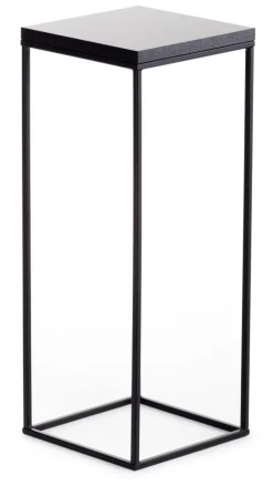 Kwietnik stojący 60 cm BasicLoft czarny * HowHomely Online