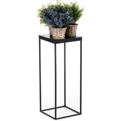 Kwietnik stojący 60 cm BasicLoft czarny * HowHomely Online