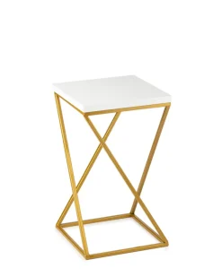 Kwietnik stojący 40 cm blat biały GLAMOUR * HowHomely Outlet