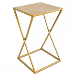 Kwietnik stojący 40 cm złoty nowoczesny GLAM * HowHomely Sale
