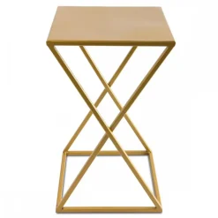 Kwietnik stojący 40 cm złoty nowoczesny GLAM * HowHomely Sale