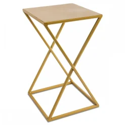 Kwietnik stojący 40 cm złoty nowoczesny GLAM * HowHomely Sale