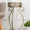 Kwietnik stojący na doniczkę Fiorina 63 cm złoty * Dąstal Outlet