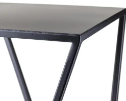 Kwietnik stojący nowoczesny czarny 100 cm LOFT * HowHomely Best