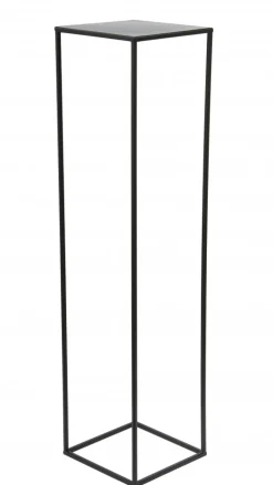 Kwietnik stojący nowoczesny 100 cm czarny LOFT * HowHomely Sale