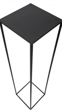 Kwietnik stojący nowoczesny 100 cm czarny LOFT * HowHomely Sale
