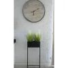 Kwietnik stojący skrzynia czarny 90 cm LOFT * HowHomely Best