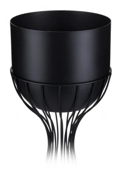 Kwietnik stojący z osłonką 56 cm LOFT metal * HowHomely Outlet