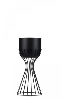 Kwietnik stojący z osłonką 46 cm LOFT metal * HowHomely Sale