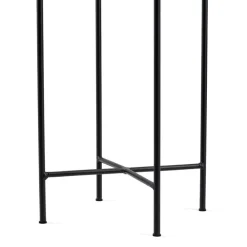 Kwietnik z osłonka 55 cm czarno złoty GLAMOUR * HowHomely Outlet