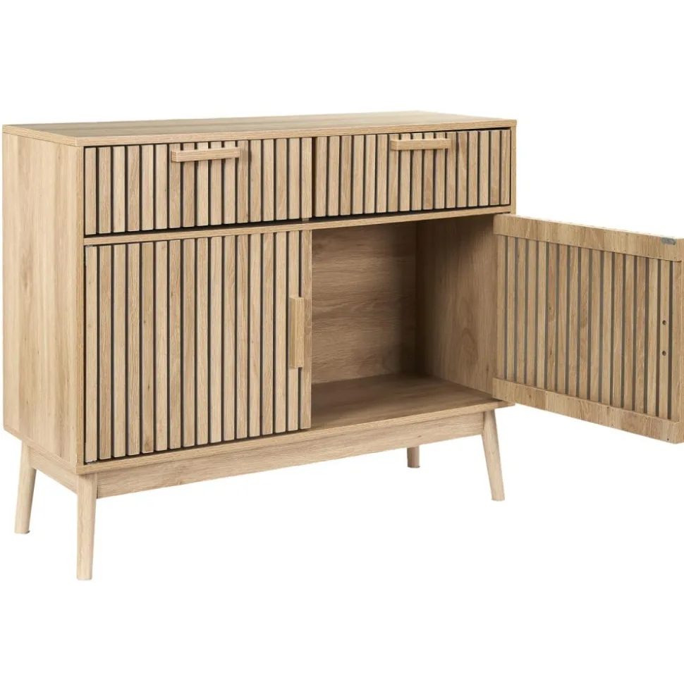 Lamelowa komoda LINEA 100x80 cm