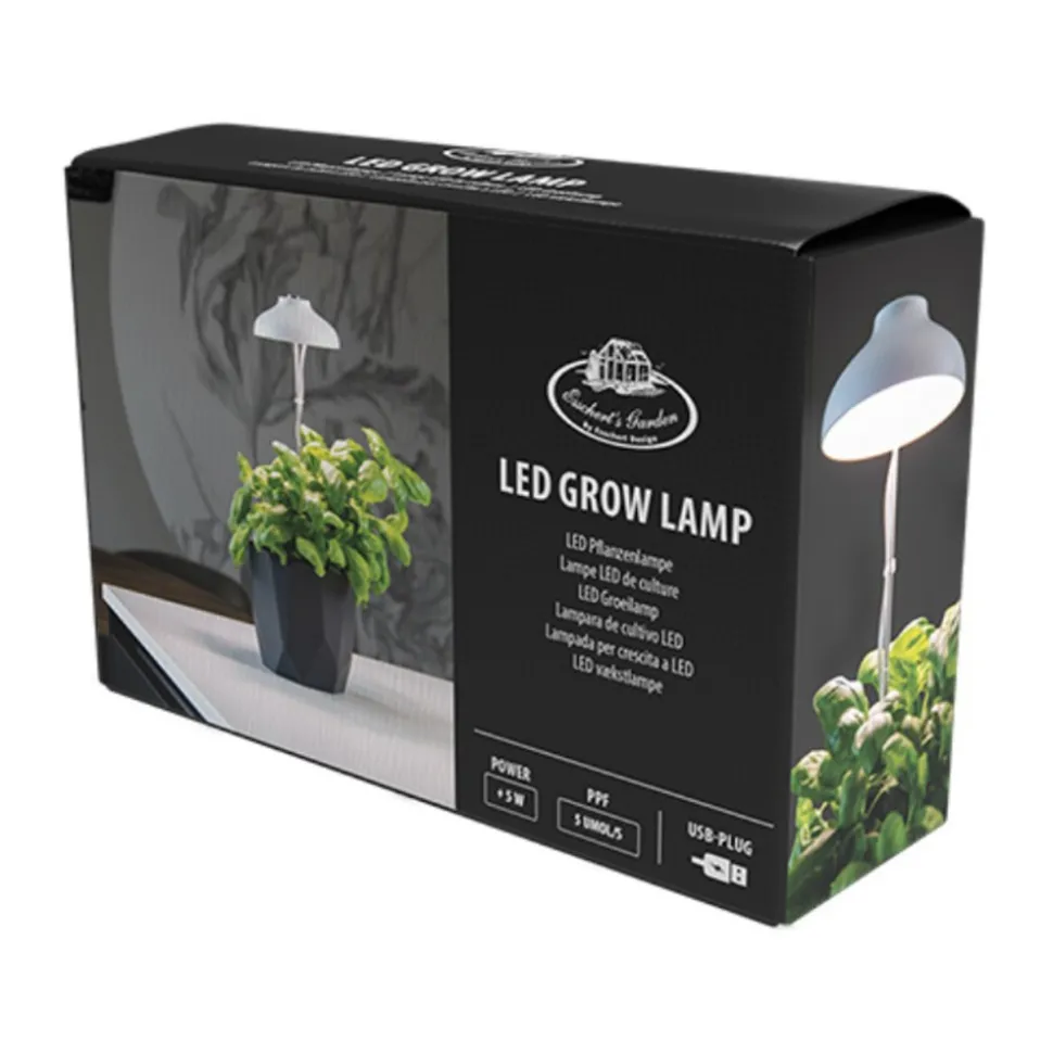Lampa LED do wzrostu roślin regulowana