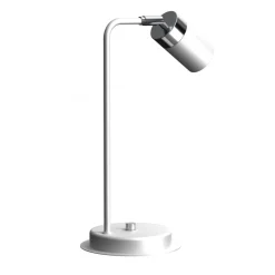 Lampa Nocna JOKER Regulowana Biały Srebrny 1xGU10 36cm