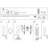 Lampa Ogrodowa TEPIC Czarny 9W LED 3000K IP54 43,5cm